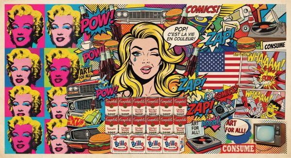Créer une oeuvre Pop Art : techniques et méthodes