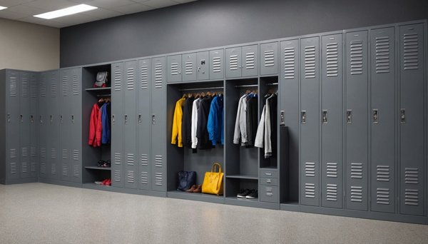 Optimisez votre rangement avec un vestiaire individuel moderne